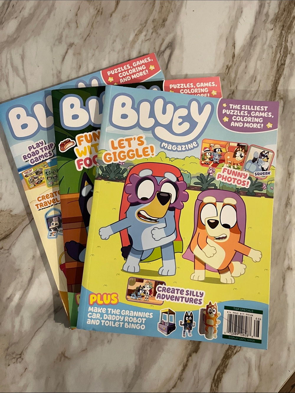 3 Bluey Magazines 2026